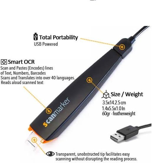 Digital Highlighter OCR Pen Scanner USB Version R3687