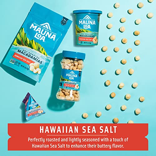 Hawaiian Roasted Macadamia Nuts, Hawaiian Sea Salt Flavor, 6 Oz Jar L850474