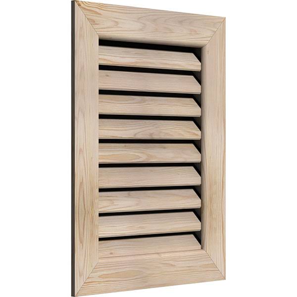 Unfinished Smooth Pine Gable Vent F747384
