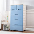 5 Layers 6 Drawer Pink Storage Cabinet V589550