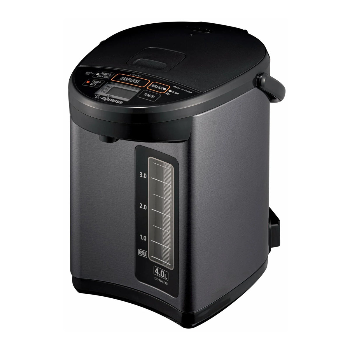 4-Liter Metallic Black Water Boiler W835410