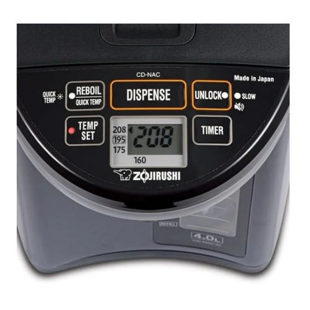 4-Liter Metallic Black Water Boiler W835410