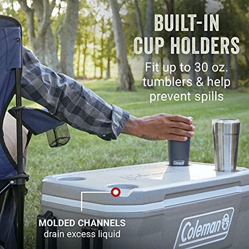 65-Quart Insulated Portable Rolling Cooler X833147