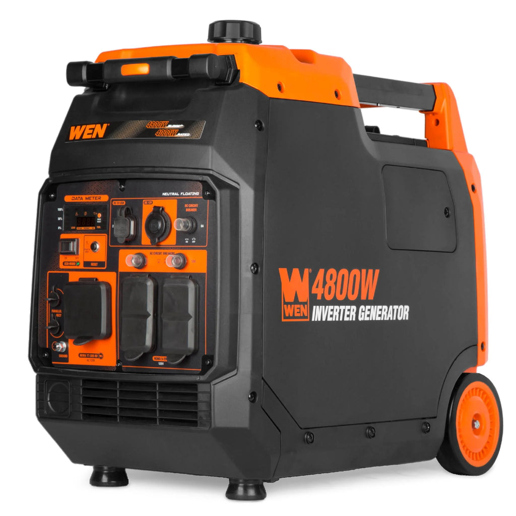 4800-Watt Portable Inverter Generator with Fuel Shut Off V8809