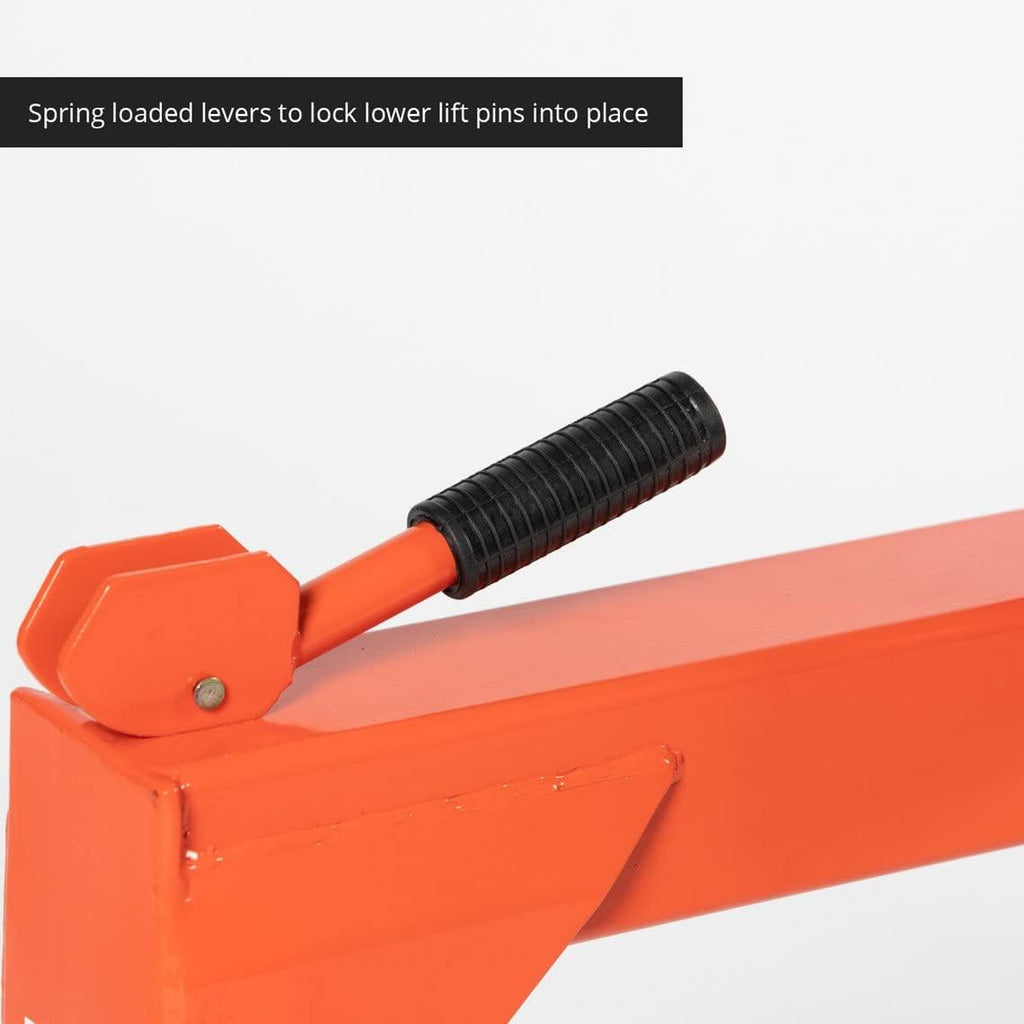 Orange Category 1 and 2 3 Point Quick Hitch A855