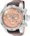 Brown Leather Quartz Watch O992