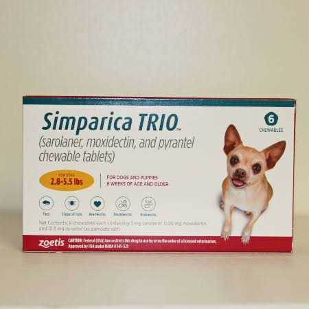 Simparica Trio Dogs N33124