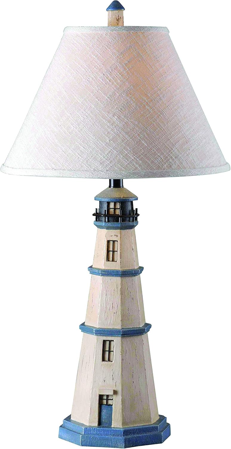 Casual Table Lamp 31 Inch Antique White H622