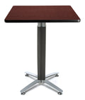 Square Metal Mesh Base Cafe Table D69562