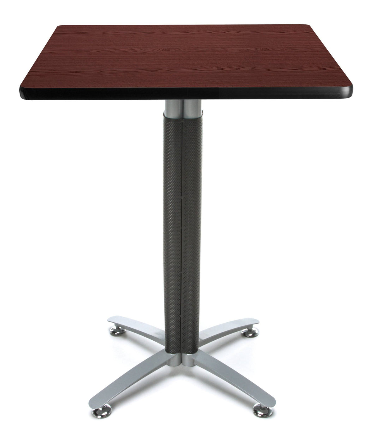 Square Metal Mesh Base Cafe Table D69562