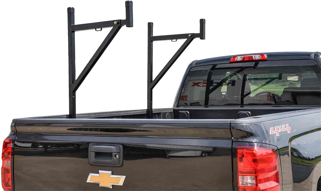 Black Powder Coat Steel Truck Ladder Rack, 22 1/2" W x 51 1/2" H C926