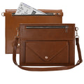 Brown PU Leather Portfolio Case for iPad Pro 12.9-inch J656407
