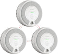 Pack of 3 Wireless Interconnected Smoke and Carbon Monoxide Detector J944246