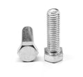 Fine Thread Hex Cap Screw Full Thread Stainless Steel 18-8 N4853