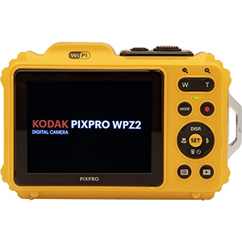 Blue 16MP Waterproof Rugged Digital Camera with 32GB Memory Card and Camera Bag Y92625
