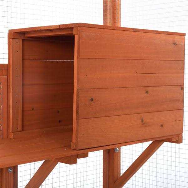 Large Wooden Cat House Catio Enclosure O38059