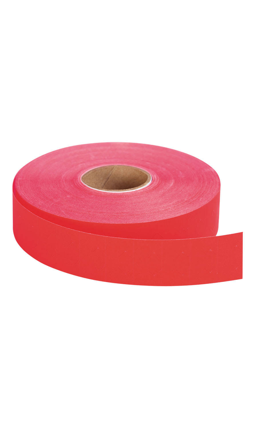 Fluorescent Red Labels 3/8 inch x 3/4 inch 8 Rolls W891590