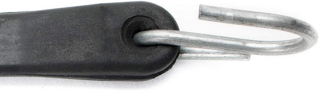 50 Pack 21" Natural Rubber Tarp Straps with Metal S-Hooks C336