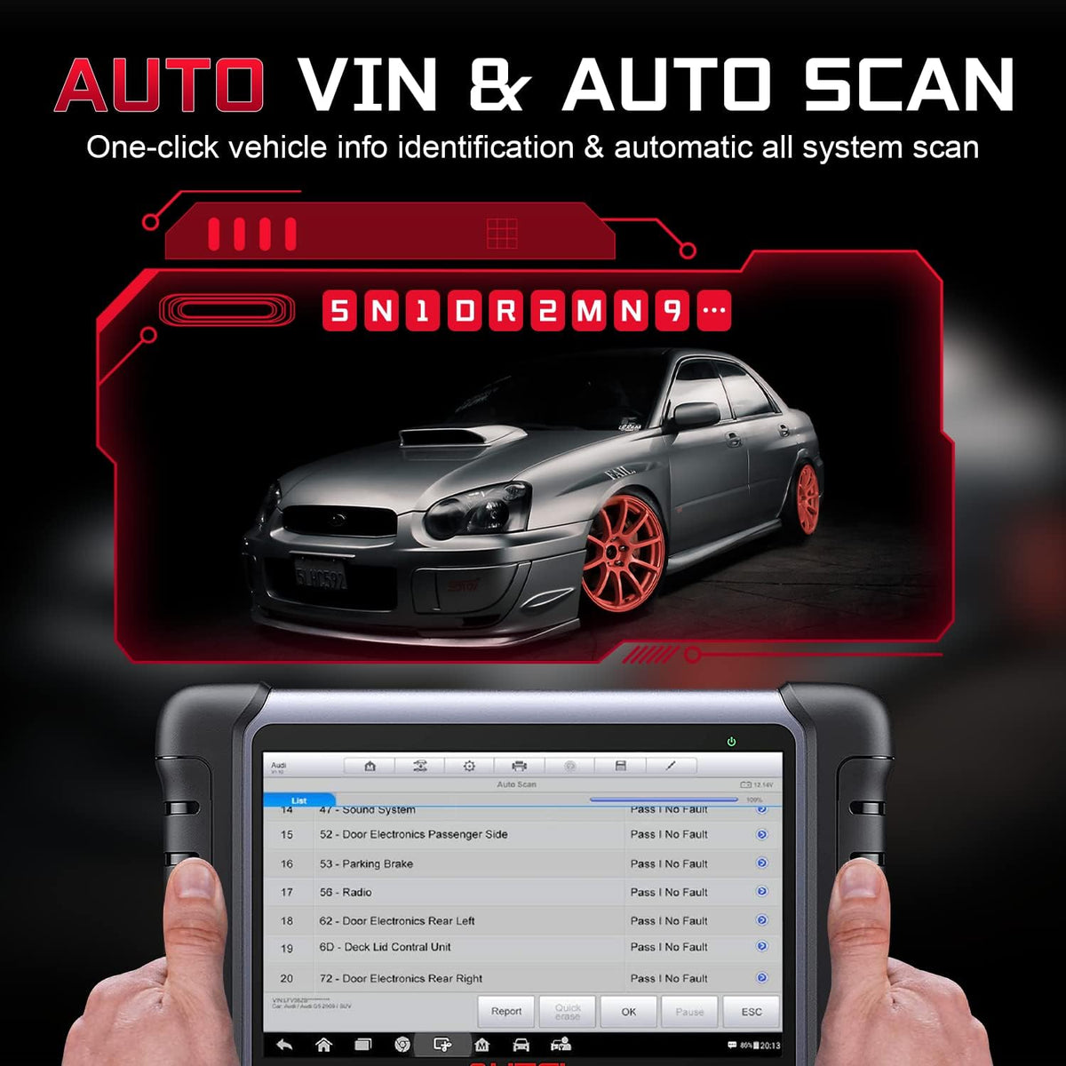 Android 11 Bidirectional Scan Tool R417537