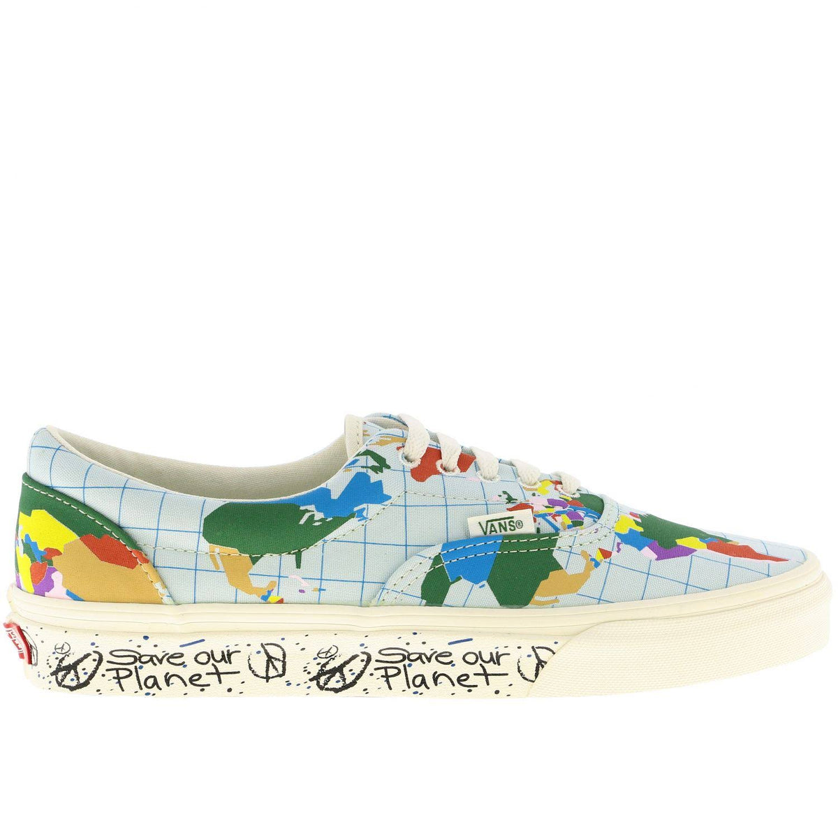 Classic White Multi Era Shoes T9055