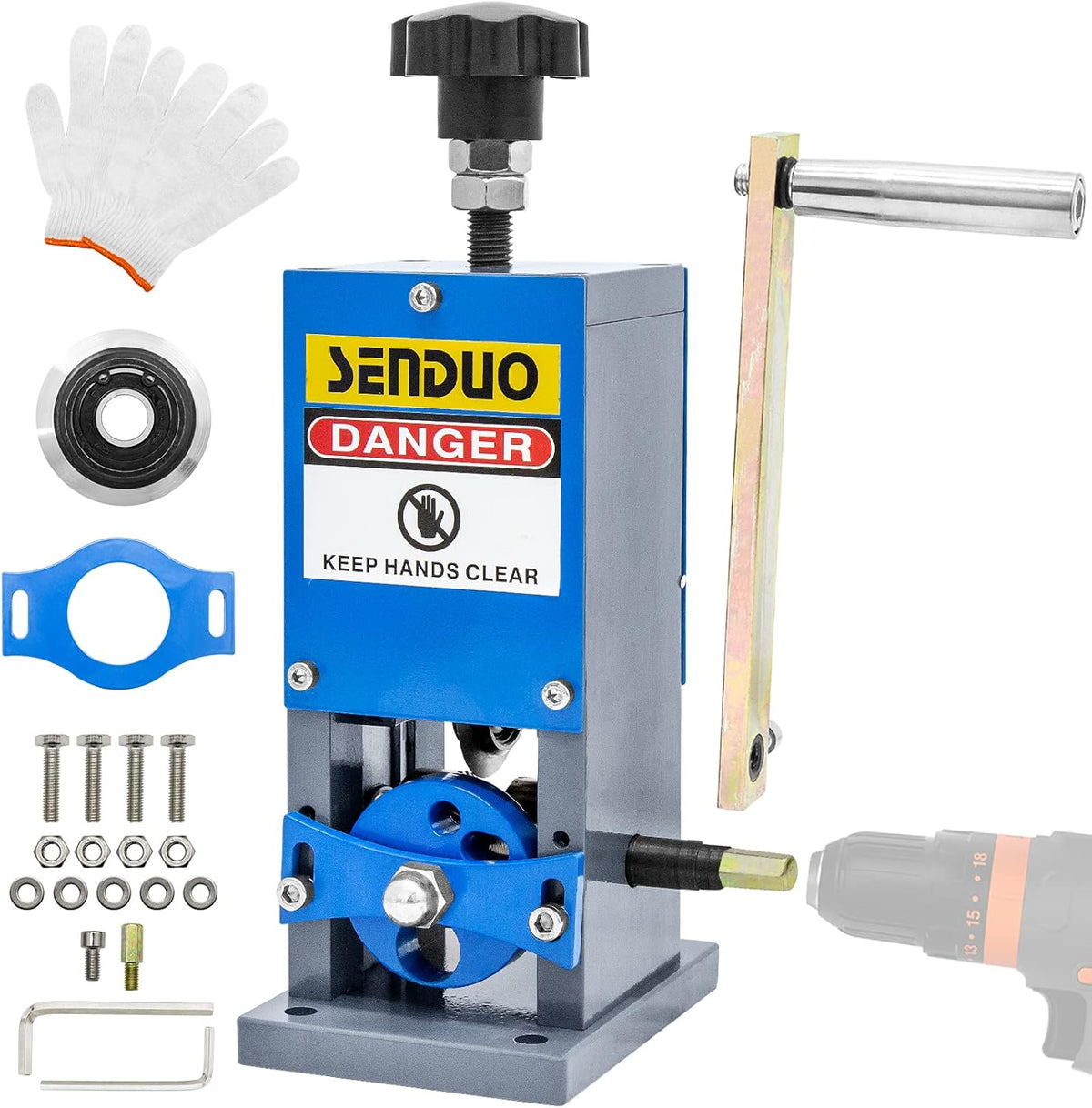 Manual Wire Stripping Machine with Hand Crank L675957