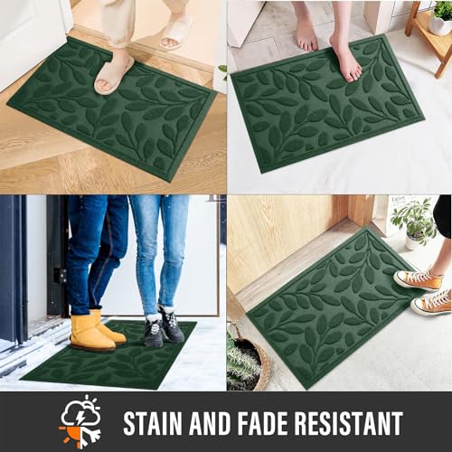 Heavy Duty Natural Rubber Door Mat, 36×24, Black C565446