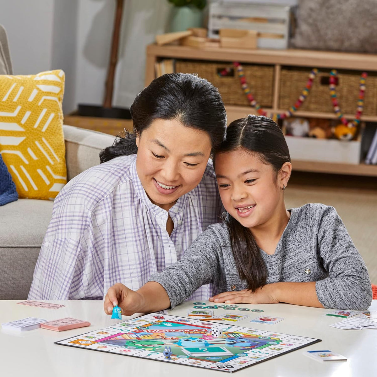 Monopoly Junior Board Game, 2-Sided Gameboard, 2 Games in 1 L129611