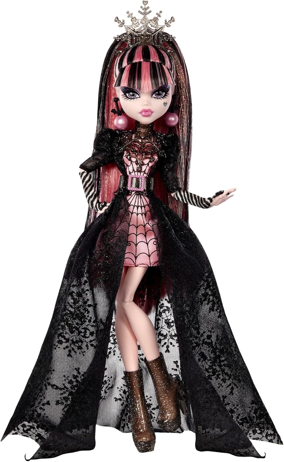 Pink and Black Gown Draculaura Doll I193