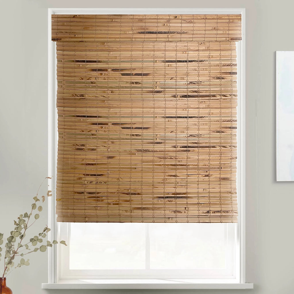 Bamboo Roman Shades 37"W X 60"H K296540