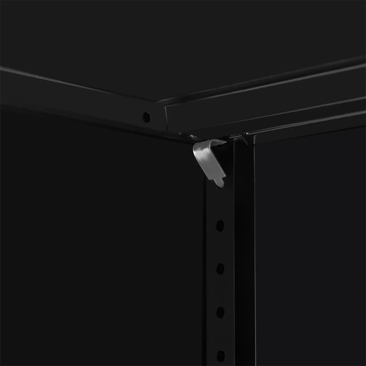 Metal Garage Storage Cabinet with 4 Shelves and Locking Doors O1885
