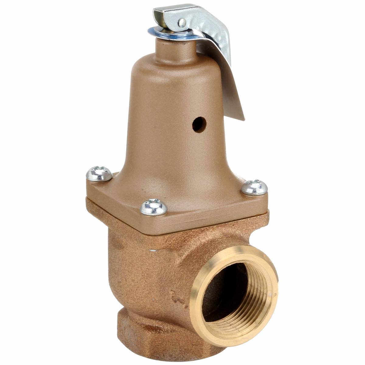 100 Psi Bronze Safety Relief Valve L303