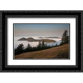 2X Matted 24x18 Black Ornate Print K774676
