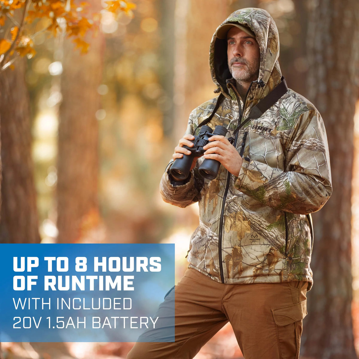20-Volt Heated Jacket Kit Camouflage Medium J396696