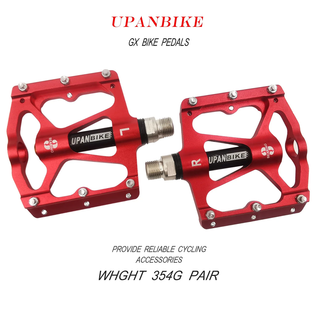 Aluminum 9/16" Sealed Bearing Platform Bike Pedals R7862