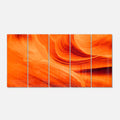 Orange Upper Antelope Canyon Metal Wall Art D37206