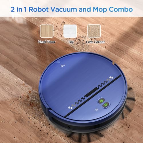 2-in-1 Robot Vacuum and Mop Combo T4348