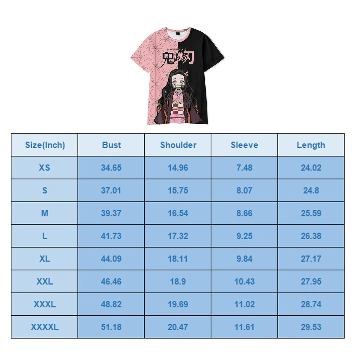 Pink Short Sleeve Anime Character Printed T-Shirt G88750