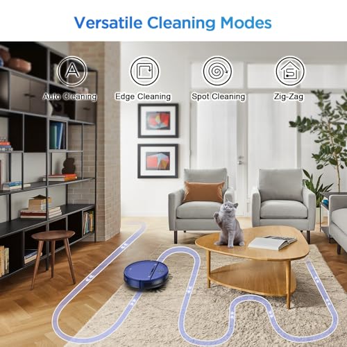 2-in-1 Robot Vacuum and Mop Combo T4348