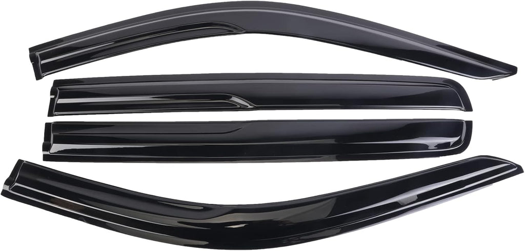 4PCS Window Visors Rain Guards for Chevy Silverado Crew Cab A725200