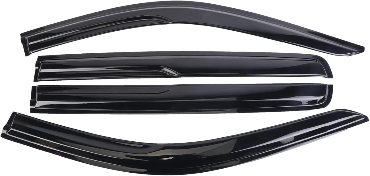 4PCS Window Visors Rain Guards for Chevy Silverado Crew Cab A725200