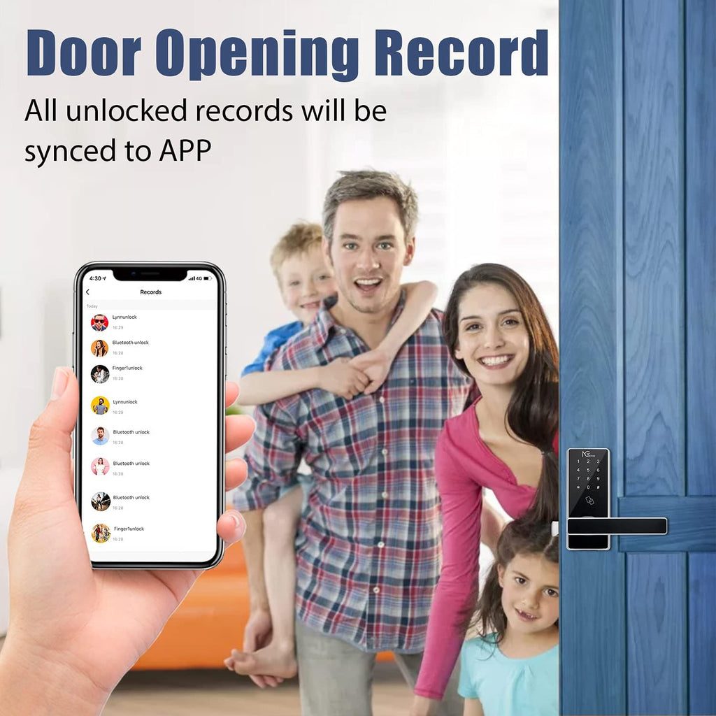 Smart Lock with WiFi Keyless Entry Digital Keypad M236967