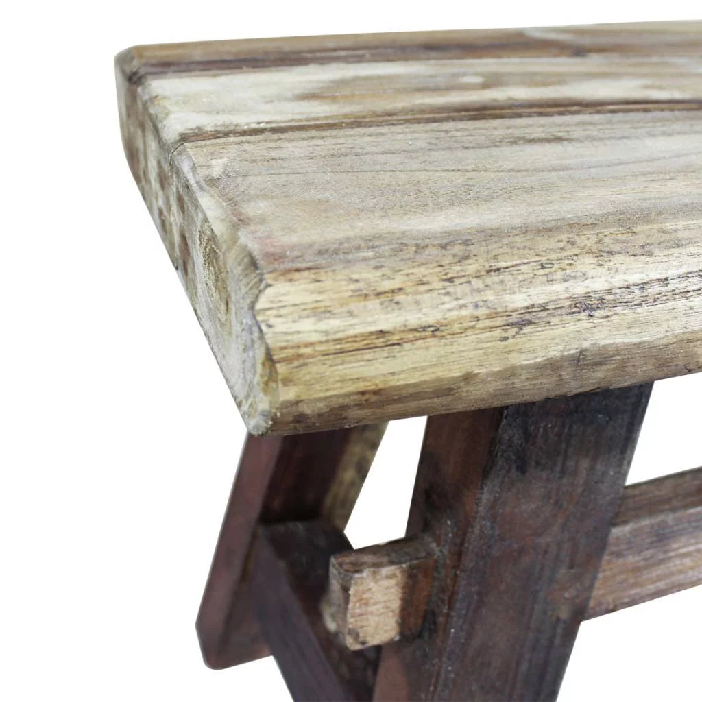 Solid Reclaimed Wood Bench Q898372
