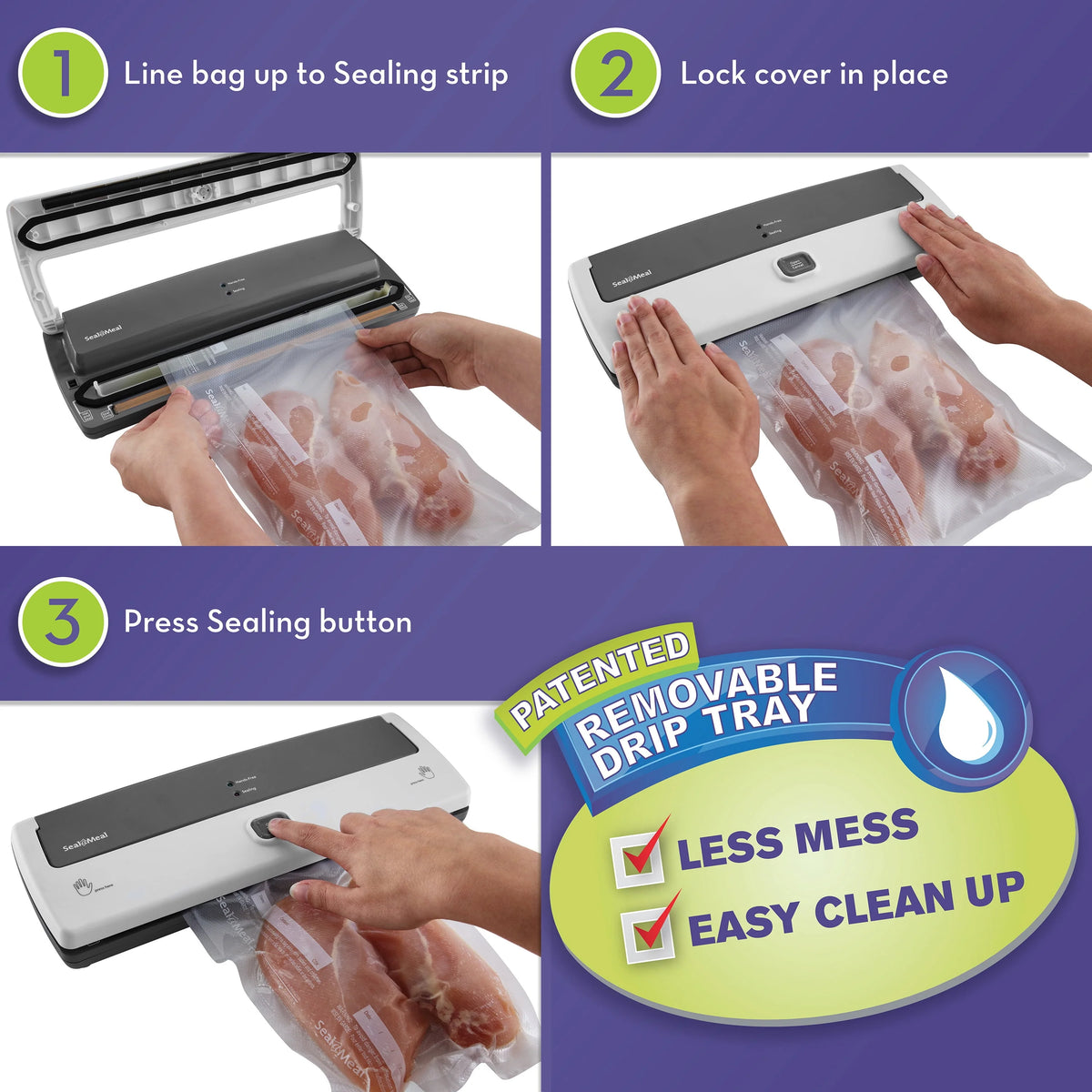 Vacuum Food Sealer Q2948