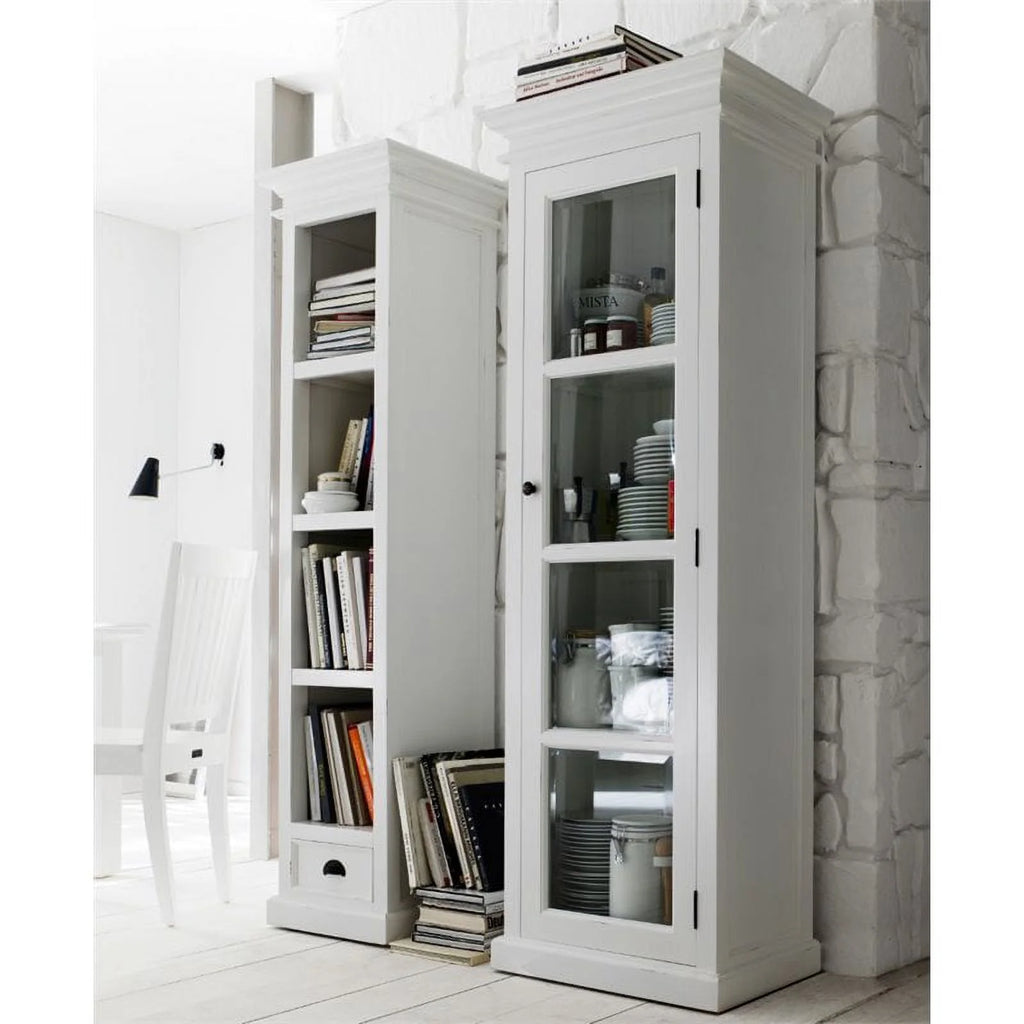 Curio Cabinet in Pure White R73428