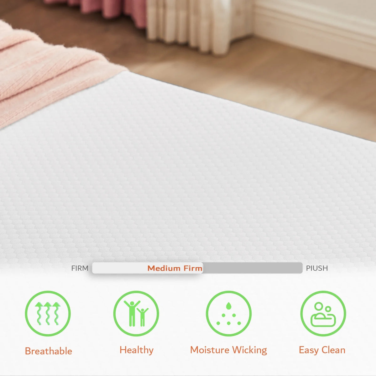 5 Inch Full Gel Memory Foam Mattress H7687