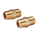 Brass Pipe Coupling Set, 2-Piece D545