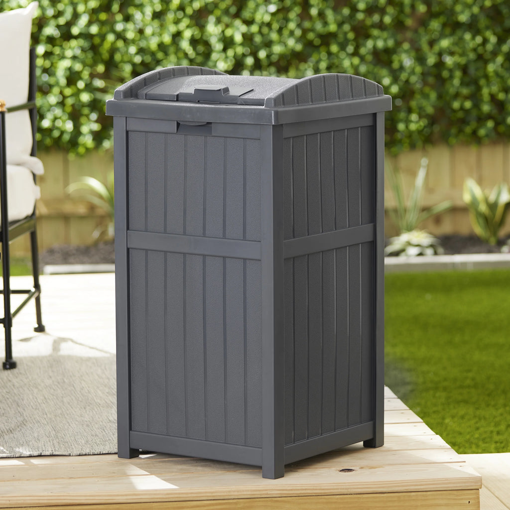 33 Gallon Outdoor Garbage Waste Bin B929