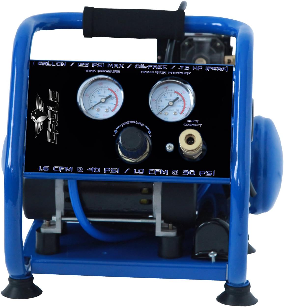 Blue 1 gallon Air Compressor L160