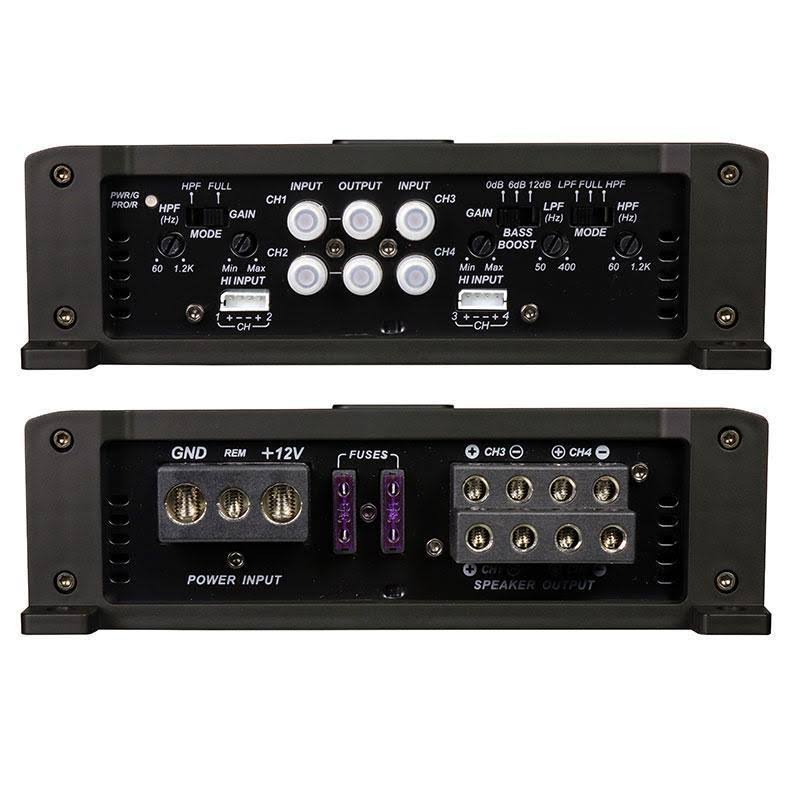 2000 Watt Max 4 Channel Amplifier H596550