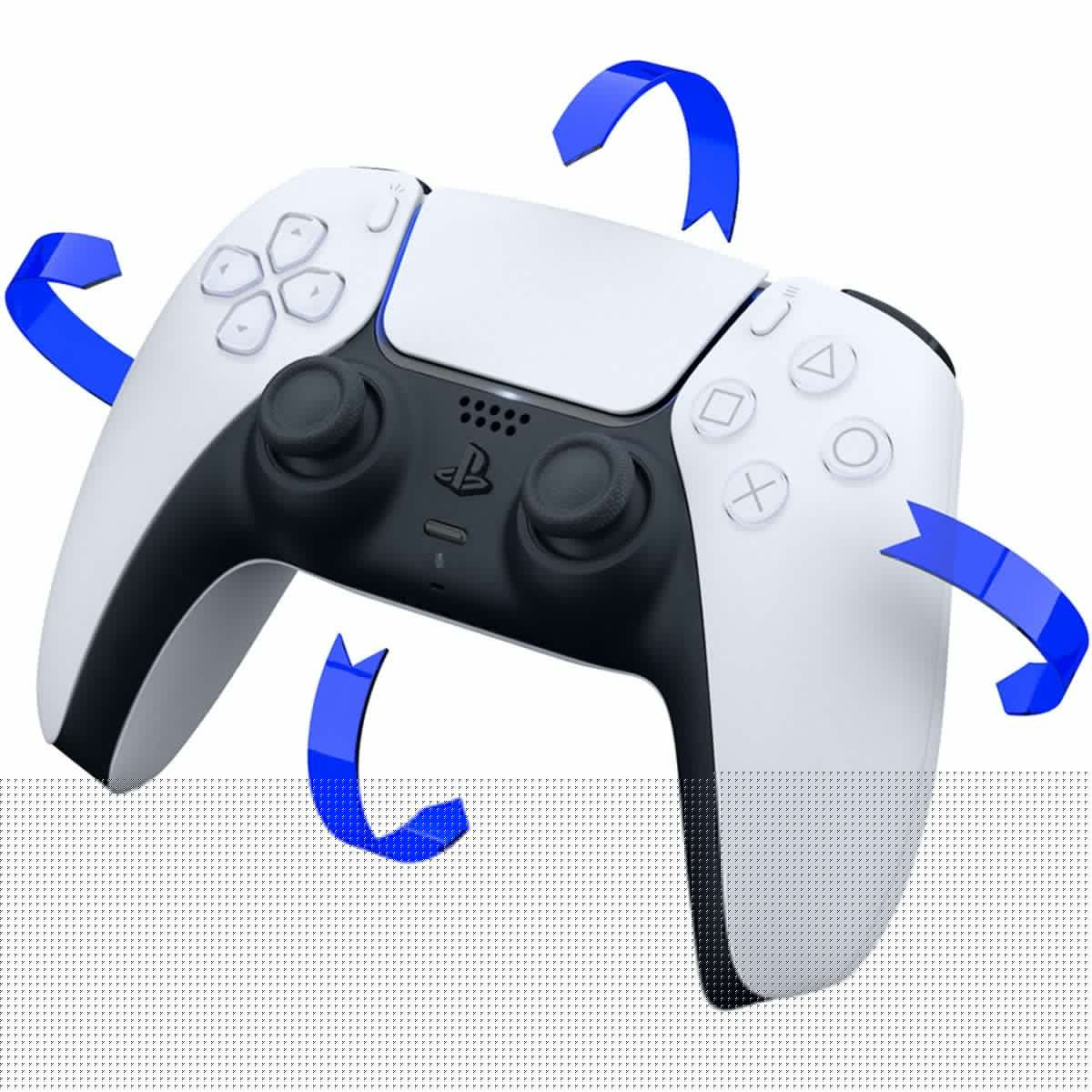 White PS5 Disc Slim Gaming Console with Wireless Controller D38684